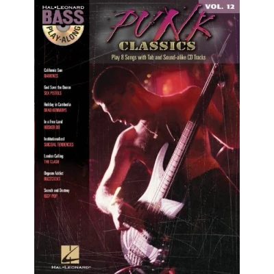 Abbildung von Bass Play Along Volume 12: Punk Classics: along, CD für Gitarre (Bass 12, Band 12)