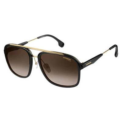 Abbildung von Carrera Unisex Erwachsene 133/S HA 2M2 57 Sonnenbrille, Schwarz (Black Gold/BRWN)