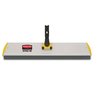 Abbildung von Rubbermaid Commercial Products 24.1 Inch HYGEN Quick Connect Squeegee Single Sided Mop Frame Yellow