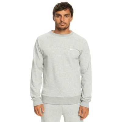 Abbildung von Quiksilver Essentials Raglan Sweatshirt, Herren, Größe: XS, Light grey heather