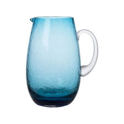 Abbildung von Broste Copenhagen HAMMERED Krug blue 2 l