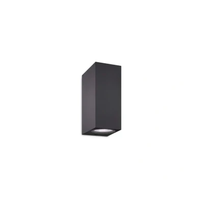 Abbildung von WiZ Up &amp; Down Wandlampe Schwarz Weiß und Farblicht GU10