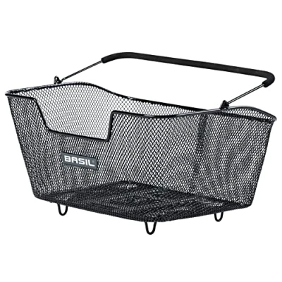 Abbildung von Fahrradkorb Für Hinten Basil M Multi System 14,0 Liter 43 X 35 24 Cm Schwarz