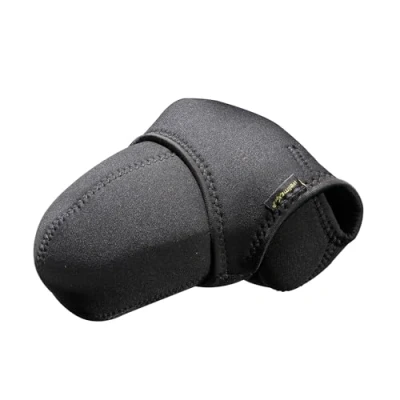 Abbildung von Walimex Pro Neopren Kamera Schutzhülle (geeignet für DSLR Kamera) schwarz/grau, M