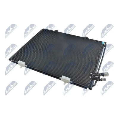 Abbildung von NTY CCS ME 011 Klimakondensator ohne Trockner 622 x 471 16 Aluminium MERCEDES BENZ: E Klasse Limousine, T modell