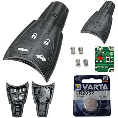 Abbildung von SAAB Autoschlüssel Gehäuse Reparatur Set 93 95 9 3 5 Fernbedienung Bedienteil
