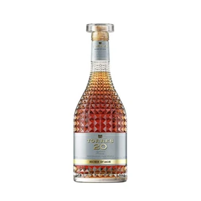 Abbildung von Torres Brandy 20 SUPERIOR Hors d&#039;Age (1x 0,7l) spanischer aus der Weinbauregion Penedès in statischer Lagerung gereift 70cl mit 40% vol.