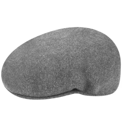 Abbildung von Kangol Unisex Wool 504 Flache Kappe, Anthrazit, L