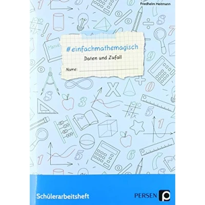 Abbildung von #einfachmathemagisch Daten und Zufall: Schülerarbeitsheft (7. bis 10. Klasse)