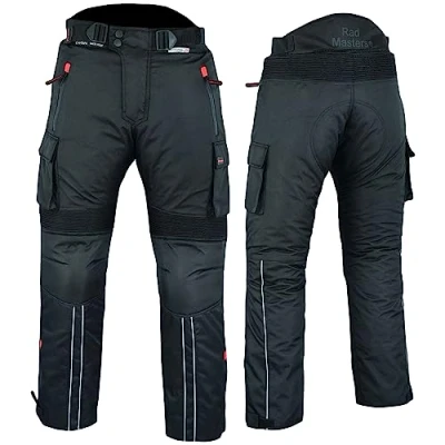 Abbildung von BULLDT Motorradhose GW322T Schwarz Cordura Textilhose