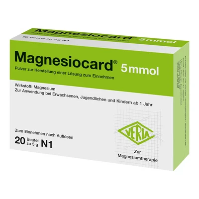 Abbildung von Magnesiocard 5 mmol 20 St