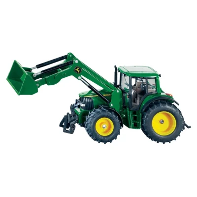 Abbildung von Siku Traktor John Deere mit Frontlader 1:32