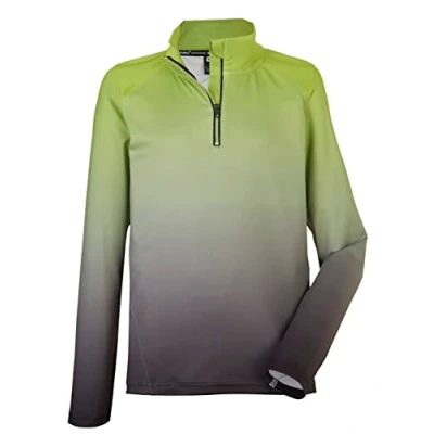 Abbildung von killtec (KILAH Jungen Funktionsshirt mit Stehkragen und Reißverschluss KSW 164 BYS LS SHRT, Apfel, 116, 38497 000