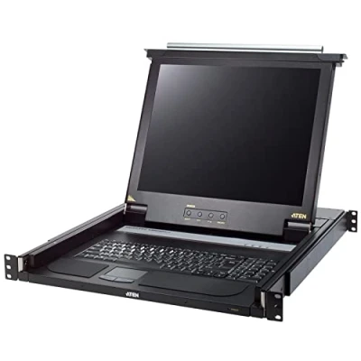 Abbildung von Aten CL1000M KVM Slide Konsole Rack für LCD 43 cm (17 Zoll)