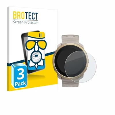 Abbildung von BROTECT Entspiegelungs Schutzglas für Polar Vantage M3 (3 Stück) Schutz Folie Panzerfolie Glas Matt [Extrem Kratzfest 9H, Anti Reflex]