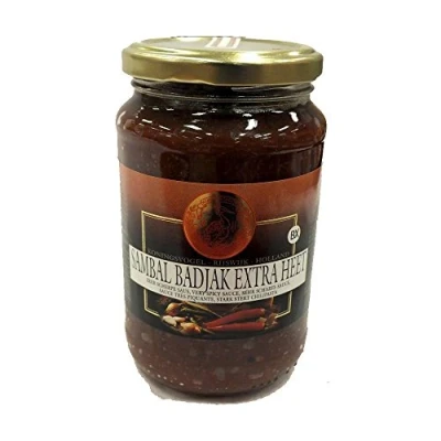 Abbildung von 375g Koningsvogel Sambal Badjak EXTRA HEET [SCHARF!!]