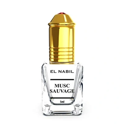 Abbildung von Musc Sauvage 5ml Parfum Duft El Nabil Misk Musk Moschus Parfümöl für MANN &amp; HERREN