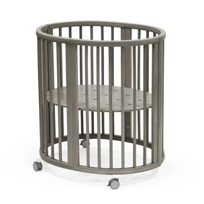 Abbildung von Stokke Sleepi Bettverlängerung V3, Hazy Grey Verwandelt Mini Bett Verlängert das auf 141 cm Geeignet für Kinder bis zu 5 Jahren Matratze separat erhältlich