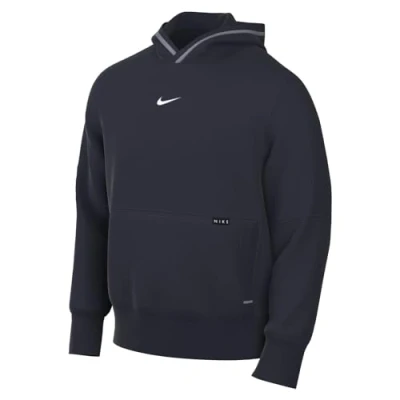 Abbildung von Nike Herren Hooded Long Sleeve Top M Nk Strke22 Po Hoody, Obsidian/White, DH9380 451,