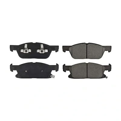 Abbildung von BLUE PRINT ADBP420017 Bremsbelagsatz Vorderachse mit akustischer Verschleißwarnung Kolbenclip FORD: S Max Mk2, Galaxy Mk3 MPV, FORD USA: Edge Mk2