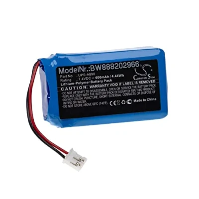 Abbildung von vhbw Akku Ersatz für Chuango UPS A890 Alarmanlage, Alarmsystem (600mAh, 7,4V, Li Polymer)