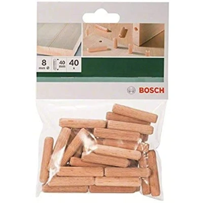 Abbildung von Bosch 2609255311 Dübel 40 Stück(e) Holz Rund (2609255311)