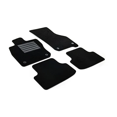 Abbildung von MDM SP 8791 Fußmatten Velours Autoteppich passend für Volkswagen Golf 8 eTSI 2020&gt;, black