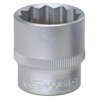 Abbildung von KS Tools 911.3998 3/8&quot; 12 kant Stecknuss, 24mm