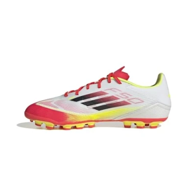 Abbildung von adidas Performance F50 League Boots Artificial Grass Fußballschuh Nocken, Herren, Größe: 46 2/3, Cloud white/core black/solar yellow Schuhe