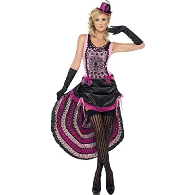 Abbildung von Smiffys Kostüm Western Saloon Tänzerin Kostüm, Burlesque in Wildwest