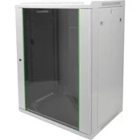 Abbildung von DIGITUS Netzwerkschrank 19 Zoll Rack 16HE Wandmontage 450mm Tiefe Traglast 60kg Dynamic Basic Serie Grau