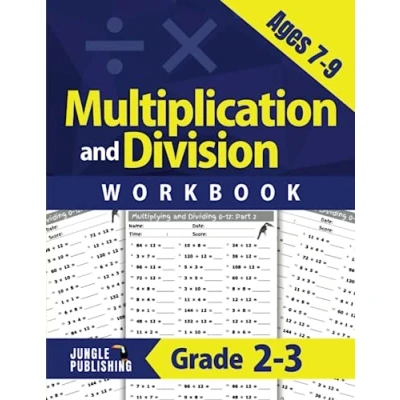 Abbildung von Multiplication and Division Workbook for Ages 7 9: Math Practice Book 2nd 3rd Grade Year 3 4 KS2 Maths