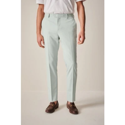 Abbildung von Next Skinny FIT Motionflex Anzughose, Herren, Größe: 30x31, Mint green