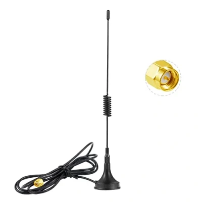Abbildung von Vecys 868 MHz Antenne GSM 3dBi SMA Verlängerungskabel 3 m RG174 Kabel Magnetfuß Stecker Adapter kompatibel mit Homematic CCU3 CCU2 Himbeer Pi HM MOD RPI PCB Kit ELV Raspberry Matic