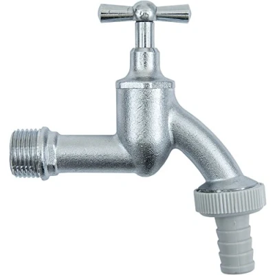 Abbildung von Cornat T300401 Auslaufventil, 1/2 Zoll mit Knebelgriff, chrom, Grau