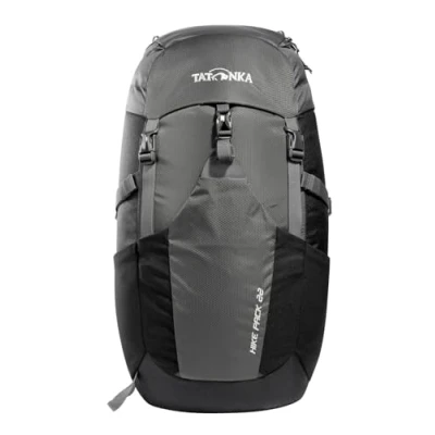 Abbildung von Tatonka Wanderrucksack Hike Pack 22l mit Rückenbelüftung und Regenschutz Leichter, bequemer Rucksack zum Wandern 22 Liter Volumen PFC frei (titan grey / black)