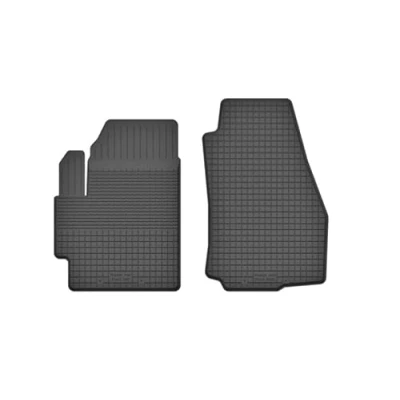 Abbildung von Gummimatten Automatten Gummifussmatten Gummi Fußmatten für Renault Espace IV Bj. 2002 2014 VORNE Fahrer und Beifahrermatte FX_DX