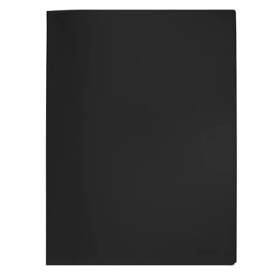 Abbildung von Q Connect KF01248 Sichtbuch 10 Hüllen, Einband PP, 450 mym, schwarz