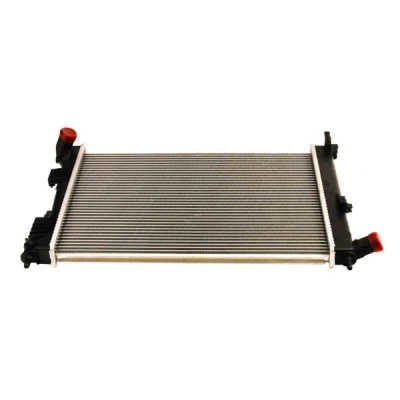 Abbildung von MAXGEAR AC230052 Kühler, Motorkühlung Aluminium 368 500 16 Kühlrippen gelötet KIA: RIO 3, HYUNDAI: i20 I Schrägheck, Veloster