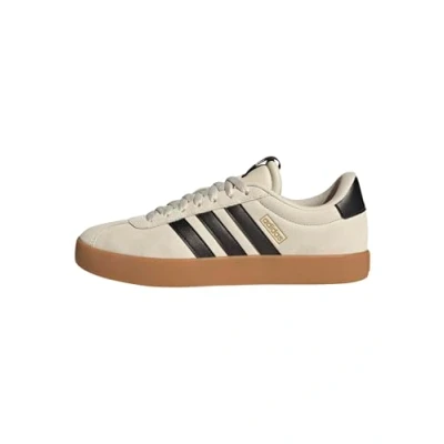 Abbildung von adidas Vl Court 3.0 Shoes Herren Schuhe, Aluminiumkern Schwarz Gold Met, 35.5 EU