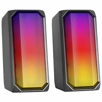 Abbildung von Mars Gaming MSRGB, Bluetooth Lautsprecher 15W, RGB Full Mesh, 2 Aktive Treiber, Schwarz