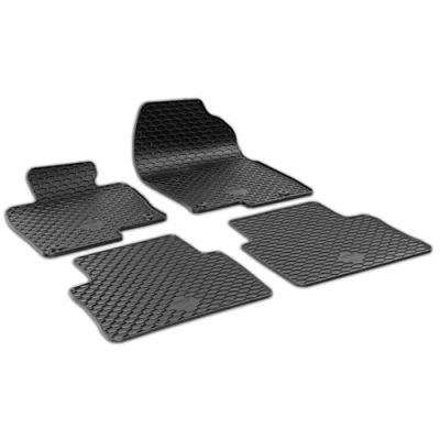 Abbildung von Walser DirtGuard Gummi Fussmatten Auto kompatibel mit Mazda CX 5 (KF) 11/2016 Heute, 100% passgenaue Fußmatten, robuste Universal Fußmatte Auto, Gummimatten