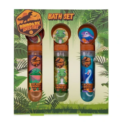Abbildung von Badeset DINOPARK ADVENTURE in Geschenkbox