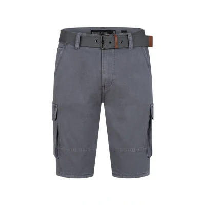 Abbildung von Indicode Jeans Monroe Shorts, Herren, Größe: Small, Iron