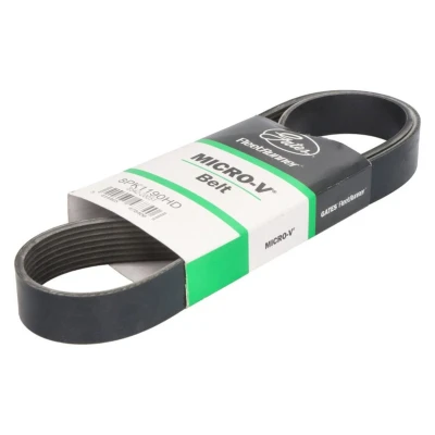 Abbildung von GATES 8PK1190HD Keilrippenriemen 1190 8 Polyester, EPDM (Ethylen Propylen Dien Kautschuk) MERCEDES BENZ: ECONIC, ATEGO
