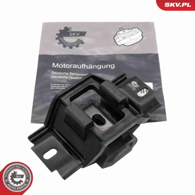 Abbildung von ESEN SKV 75SKV062 Motorlager links oben Gummimetalllager Aluminium, Gummi 202mm 88mm FORD: FIESTA 5, Fusion Kombi, MAZDA: 2 Hatchback