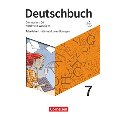 Abbildung von Deutschbuch Gymnasium Nordrhein Westfalen Neue Ausgabe 7. Schuljahr: Arbeitsheft Mit interaktiven Übungen online Lösungen