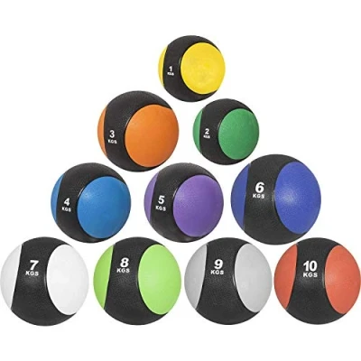 Abbildung von Medizinball aus Gummi 1 10 kg