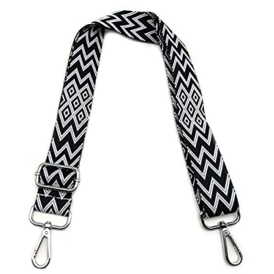 Abbildung von Taschengurte zum Wechseln Blau, Verstellbarer Schultergurt für Taschen, Taschengurt Breit Schulterriemen mit Karabiner Silber 3.8cm, Umhängegurt Tragegurt Taschen Damen DIY, #11