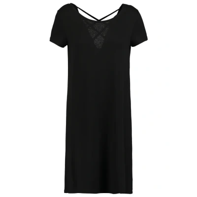 Abbildung von ONLY Onlbera BACK LACE UP JRS Freizeitkleid, Damen, Größe: XS, Black